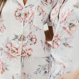 Adriana Veiled Rose PJ Set