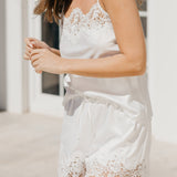 Heidi Lace Trim Bridal Set