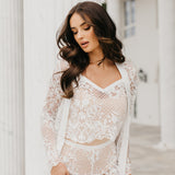 Yvonne Majestic Lace Bridal Set