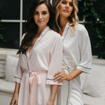 Elena Satin Robe - lerose AU