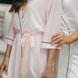 Elena Satin Robe - lerose AU