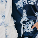 Mileva Bleu De Fleur Printed PJ Set