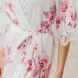 Ivana Bouquet De Fleur Printed Robe