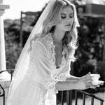 Iris Lace Trim Maxi - lerose AU