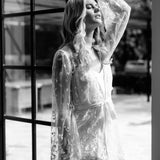 Maya Lace Robe - lerose AU