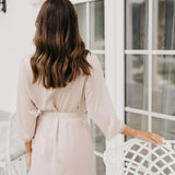 Ellie Lace Trim Robe